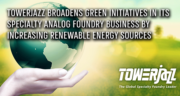 TowerJazz Renewable Energy