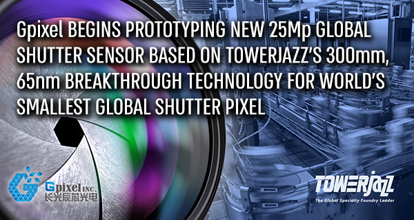 Gpixel wuth TowerJazz Technology