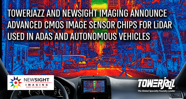 TowerJazz and Newsight for LiDAR