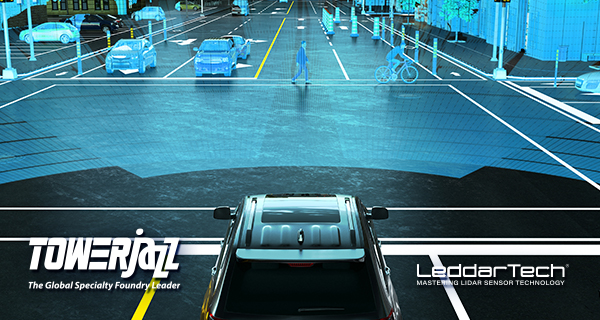 TowerJazz LeddarTech LiDAR solutions